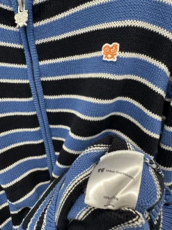 Alternative view of AMI Sweaters Cotton Knit Blue-Black-White S-L B35202609063119