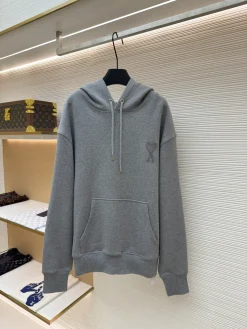 AMI Sweaters Grey S-L B30202609090629