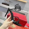 AMINA MUADDI Sandals Silk Crystal Black EU35-39 B75202609110353