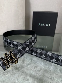 Alternative view of AMIRI Belts Black-Gold A90202609070044