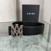 AMIRI Belts Black-Silver A90202609070045