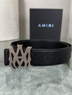 AMIRI Belts Black-Silver A90202609070045