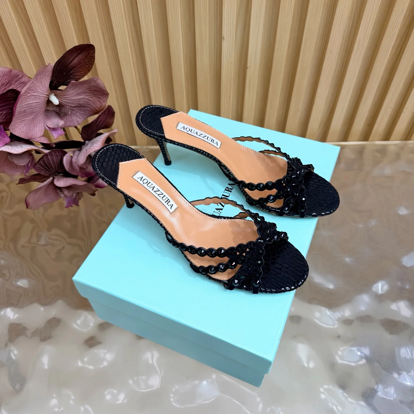 AQUAZZURA Sandals Black B90202609110826