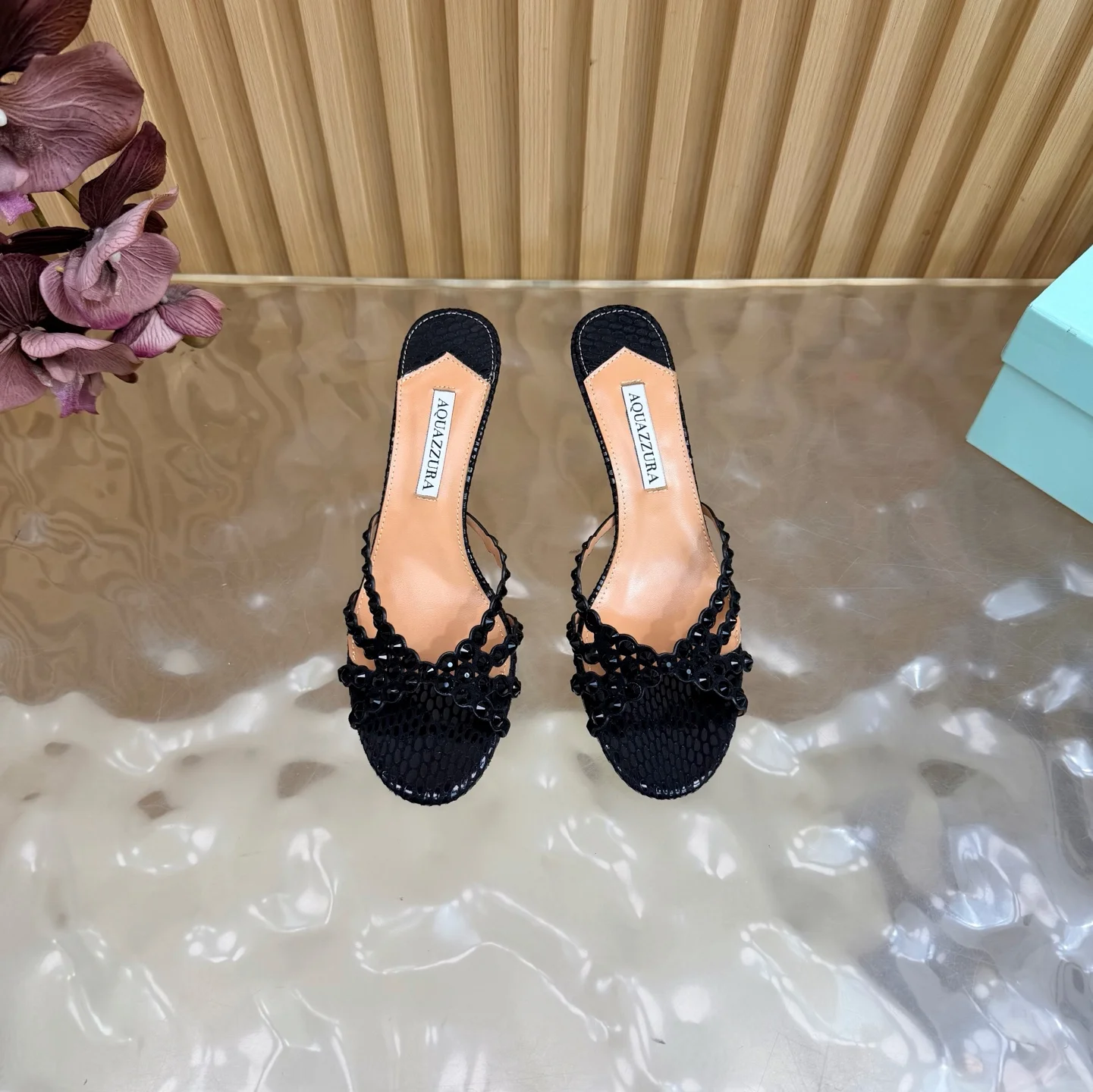 AQUAZZURA Sandals Black B90202609110826 - Image 3