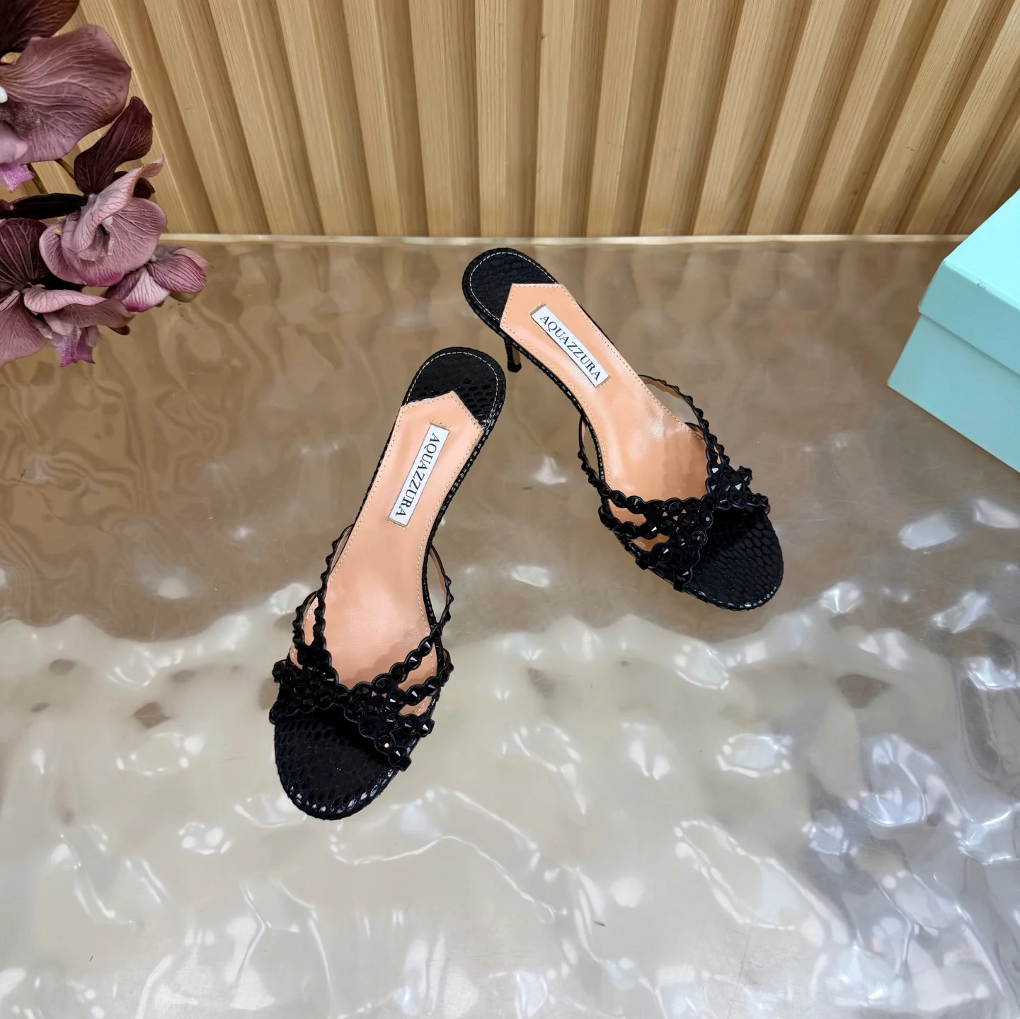 AQUAZZURA Sandals Black B90202609110826 - Image 5
