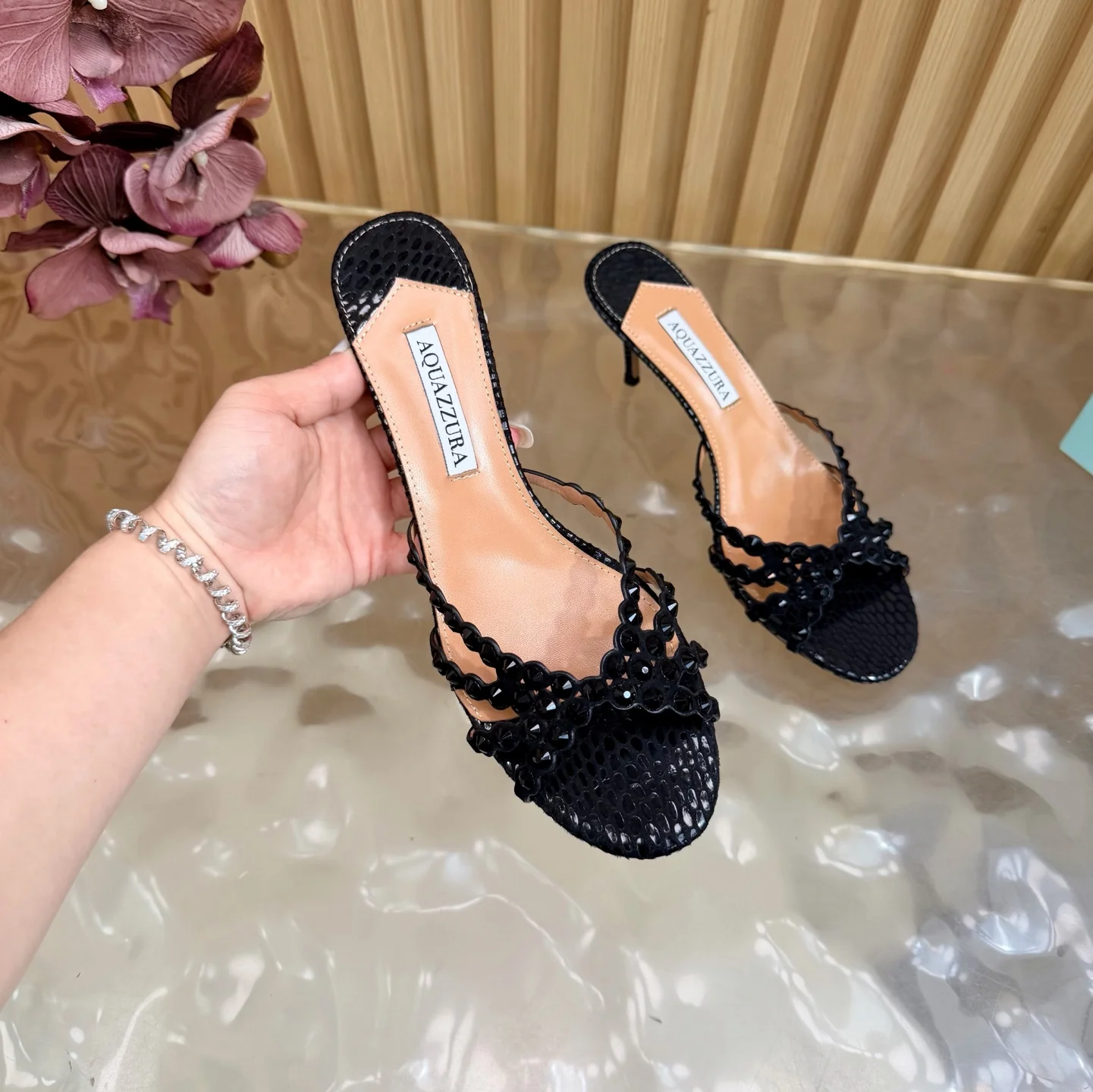 AQUAZZURA Sandals Black B90202609110826 - Image 7