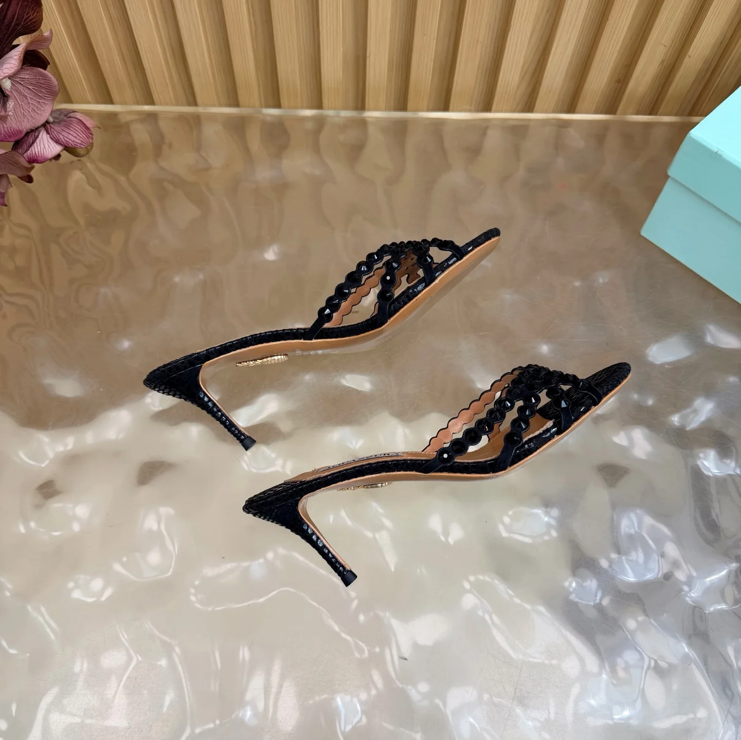AQUAZZURA Sandals Black B90202609110826 - Image 8