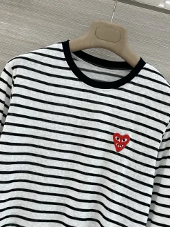 Alternative view of ARC T-shirts Cotton Linen White-Black-Red S-L A65202609062070