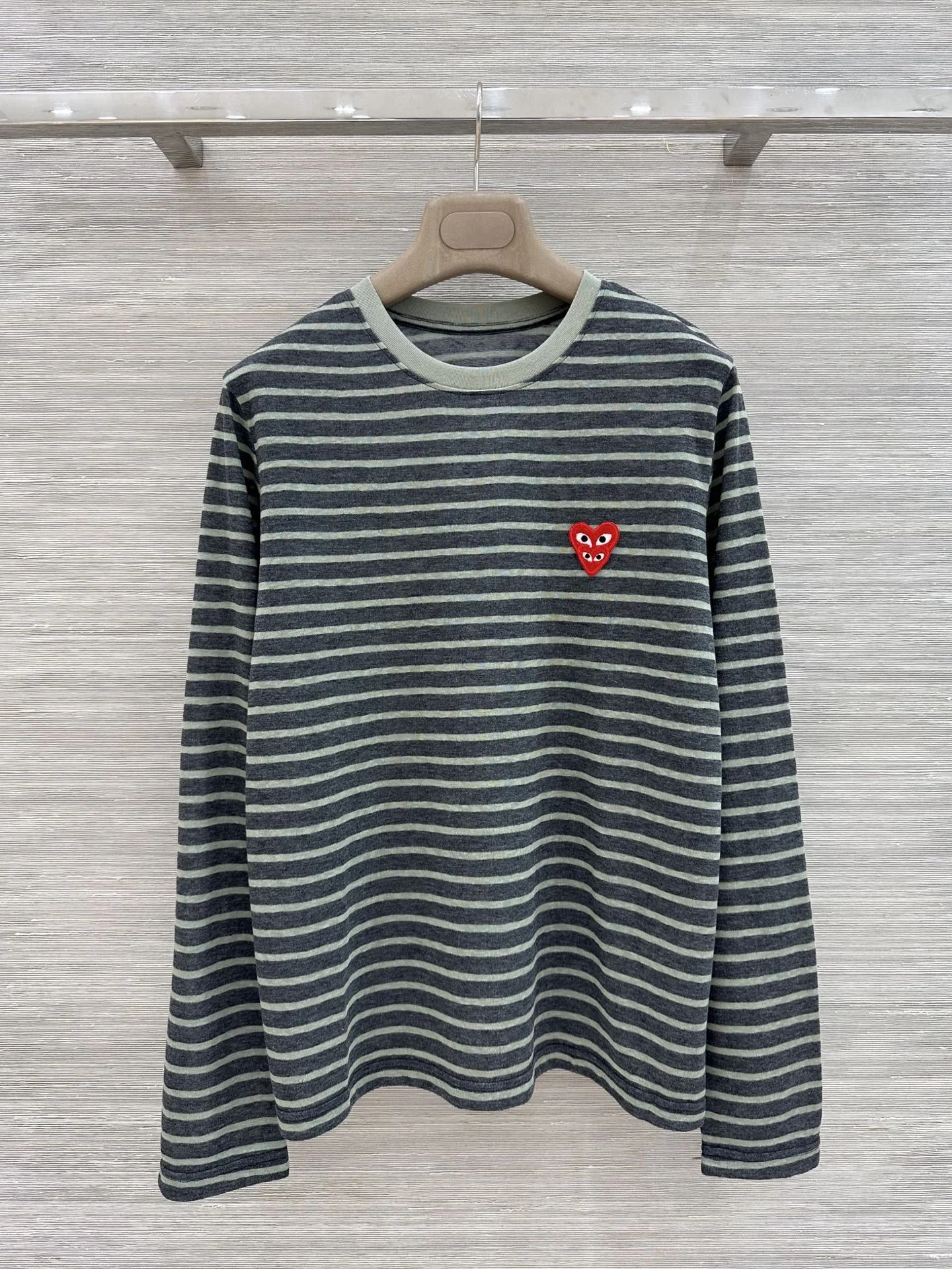 ARC T-shirts Linen Cotton Grey-Red S-L A65202609062069