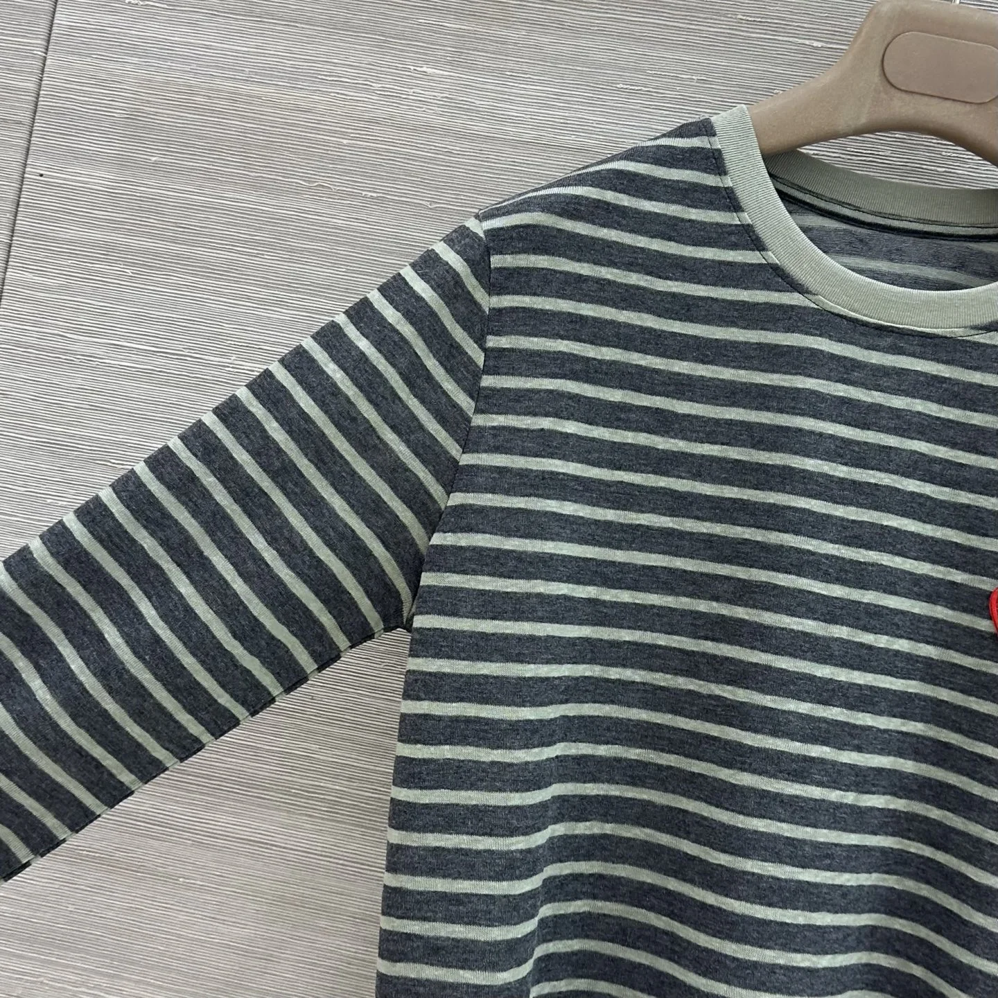 ARC T-shirts Linen Cotton Grey-Red S-L A65202609062069 - Image 3