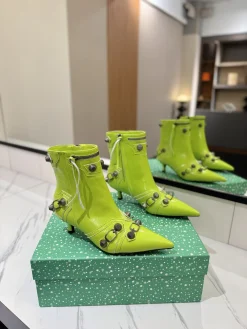 BALENCIAGA Booties Lime D90202609111411