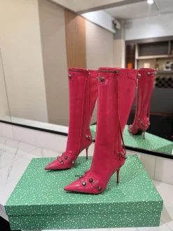Alternative view of BALENCIAGA Boots Pink-Silver E70202609111430
