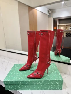 Alternative view of BALENCIAGA Boots Red E70202609111432