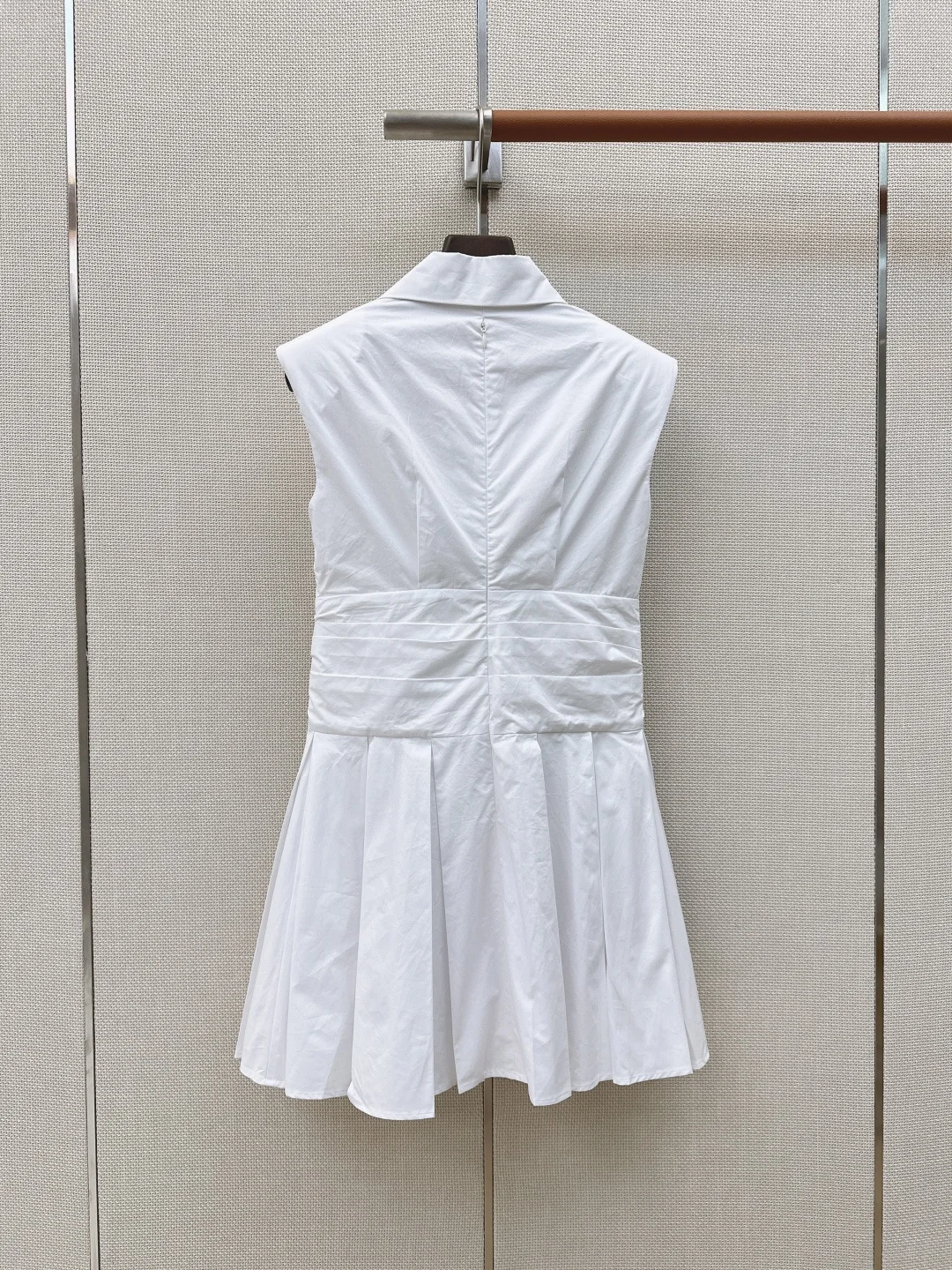 BALENCIAGA Dresses Cotton Poplin White S-L B85202609063433 - Image 7