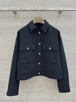 BALENCIAGA Jackets Black S-L D45202609062009