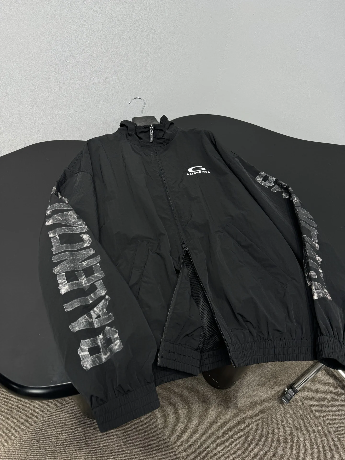 BALENCIAGA Jackets Black-Silver S-L C20202609061697 - Image 5