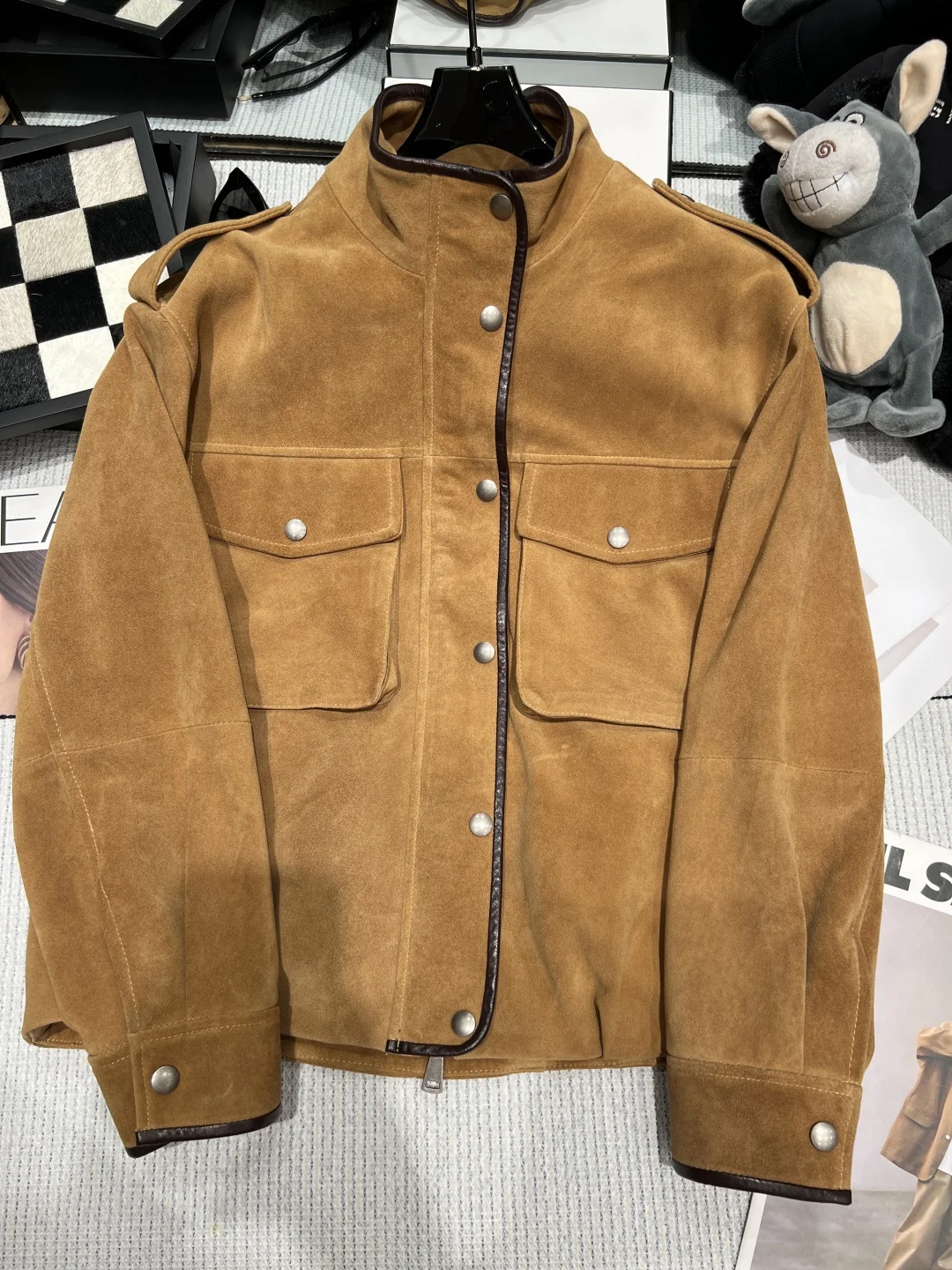 BALENCIAGA Jackets Brown S-L I50202609060324