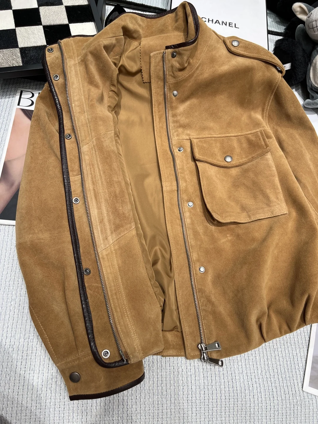 BALENCIAGA Jackets Brown S-L I50202609060324 - Image 2