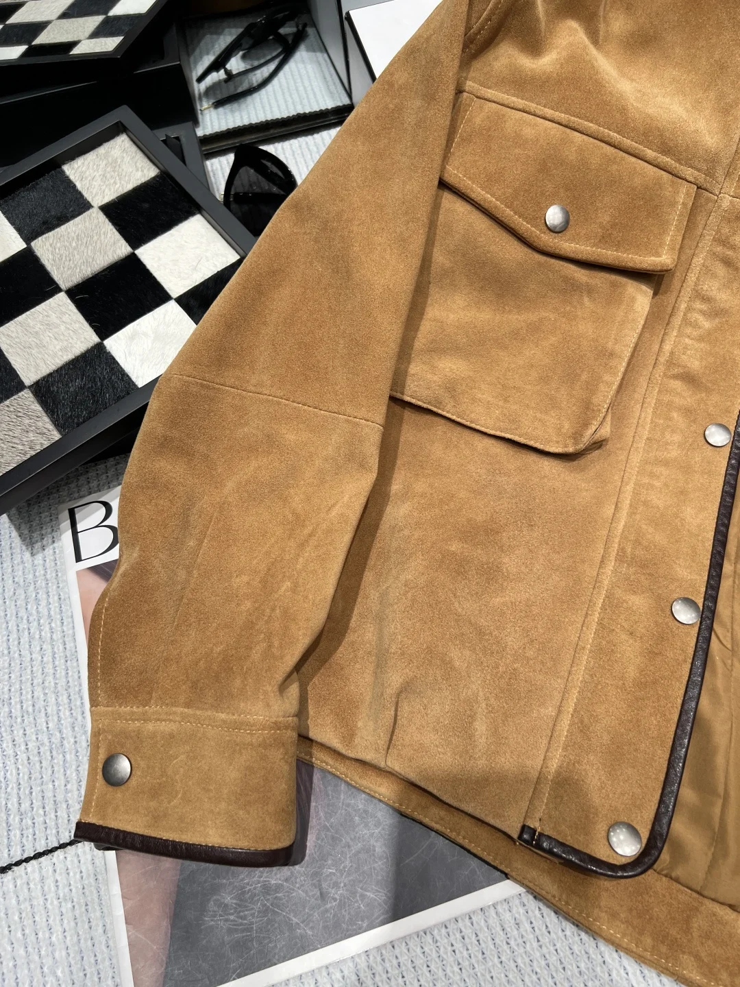 BALENCIAGA Jackets Brown S-L I50202609060324 - Image 4