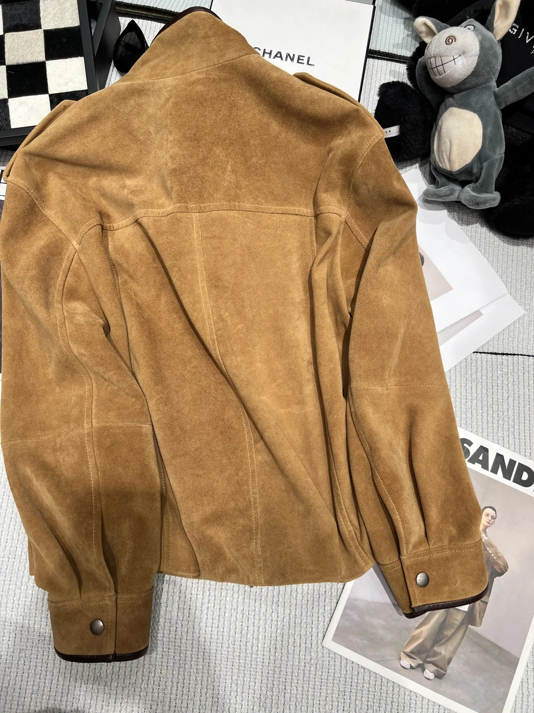 BALENCIAGA Jackets Brown S-L I50202609060324 - Image 8
