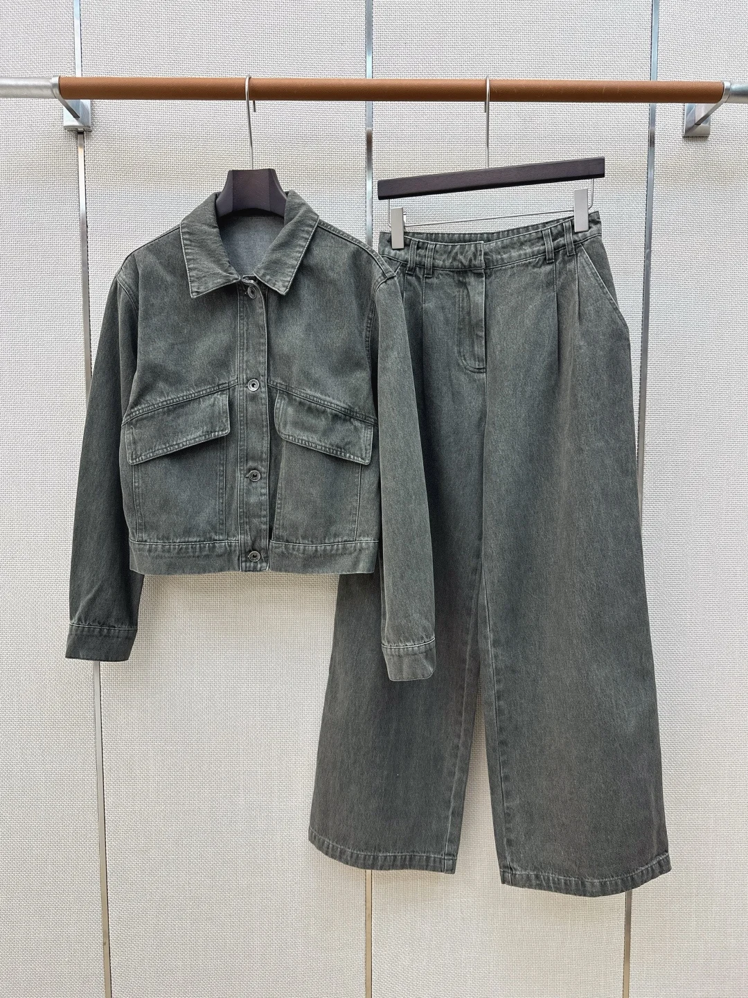 BALENCIAGA Jackets Grey S-L B95202609062226