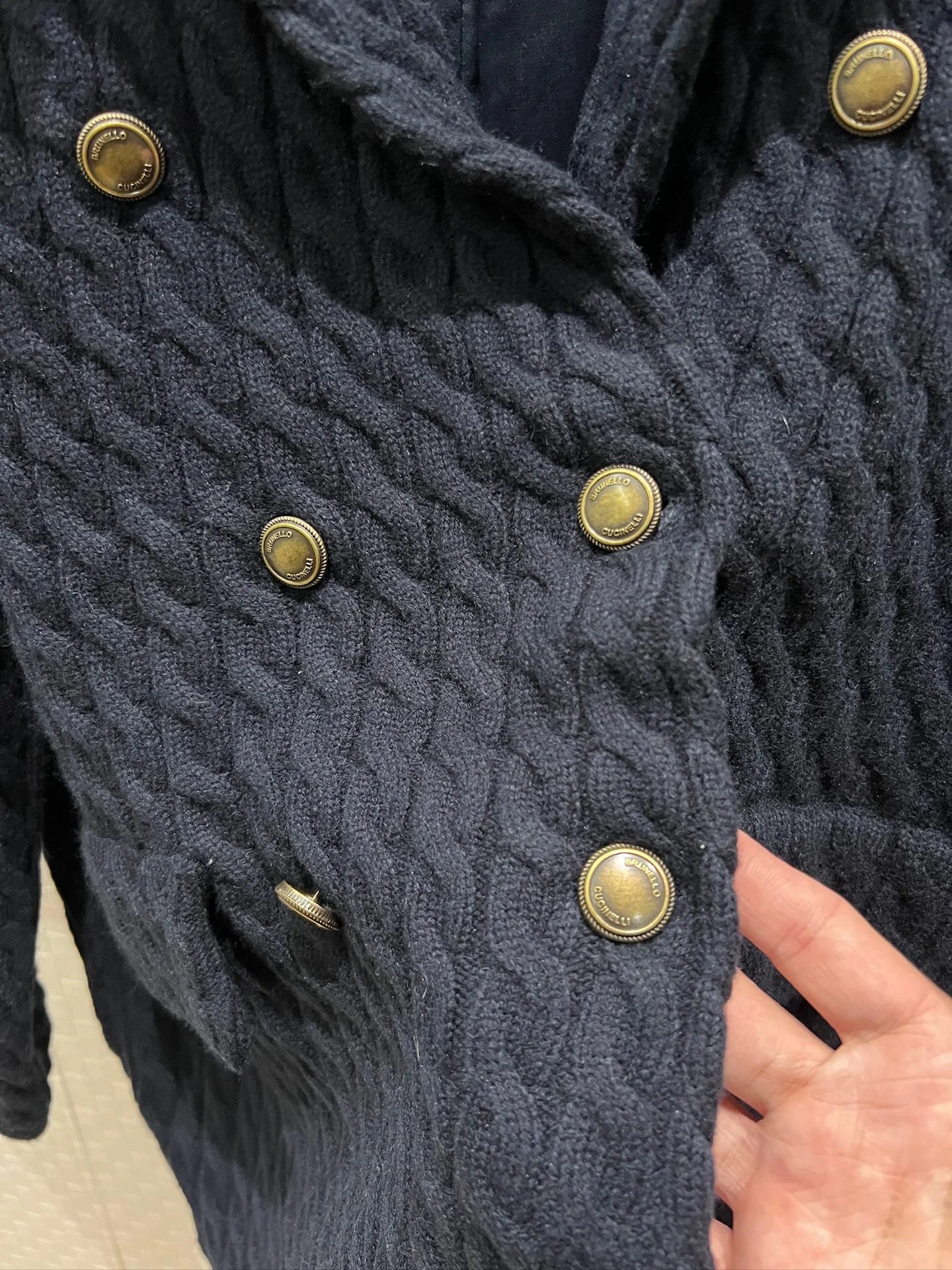 BALENCIAGA Jackets Navy-Gold S-L C35202609061665 - Image 4
