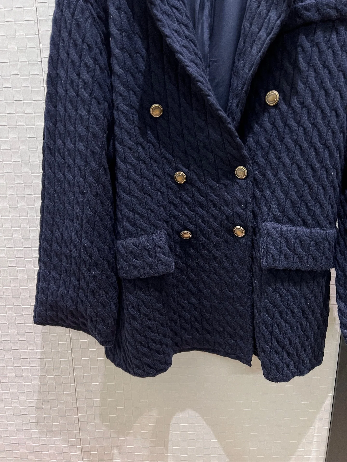 BALENCIAGA Jackets Navy-Gold S-L C35202609061665 - Image 5