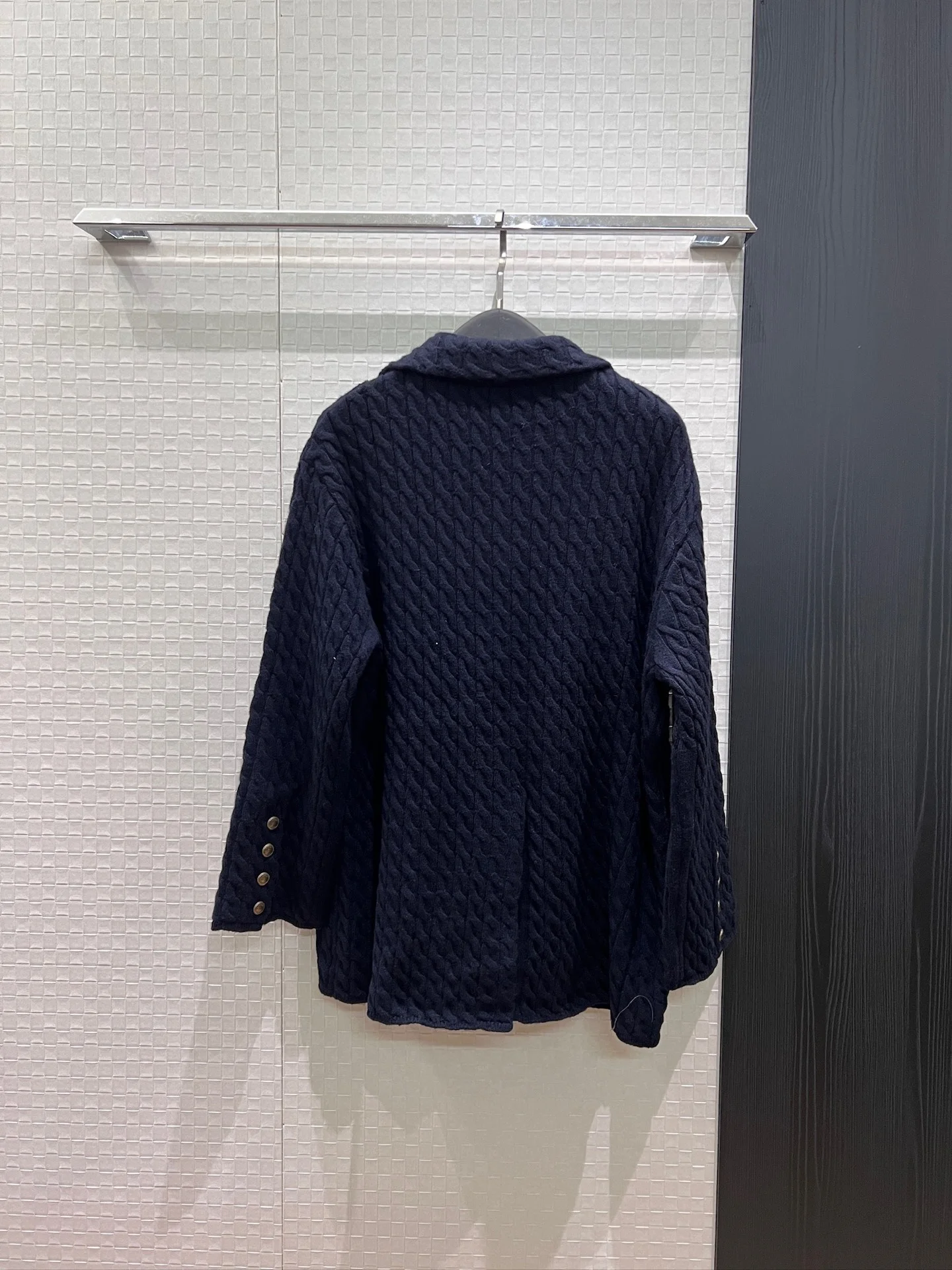 BALENCIAGA Jackets Navy-Gold S-L C35202609061665 - Image 8