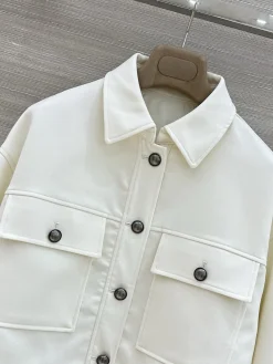 Alternative view of BALENCIAGA Jackets White-Black S-L D45202609062011