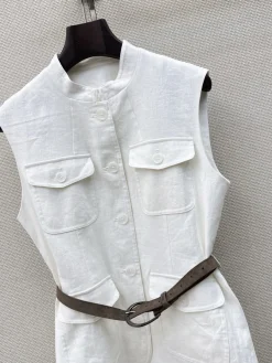 Alternative view of BALENCIAGA Jackets White-Brown S-L C25202609063315