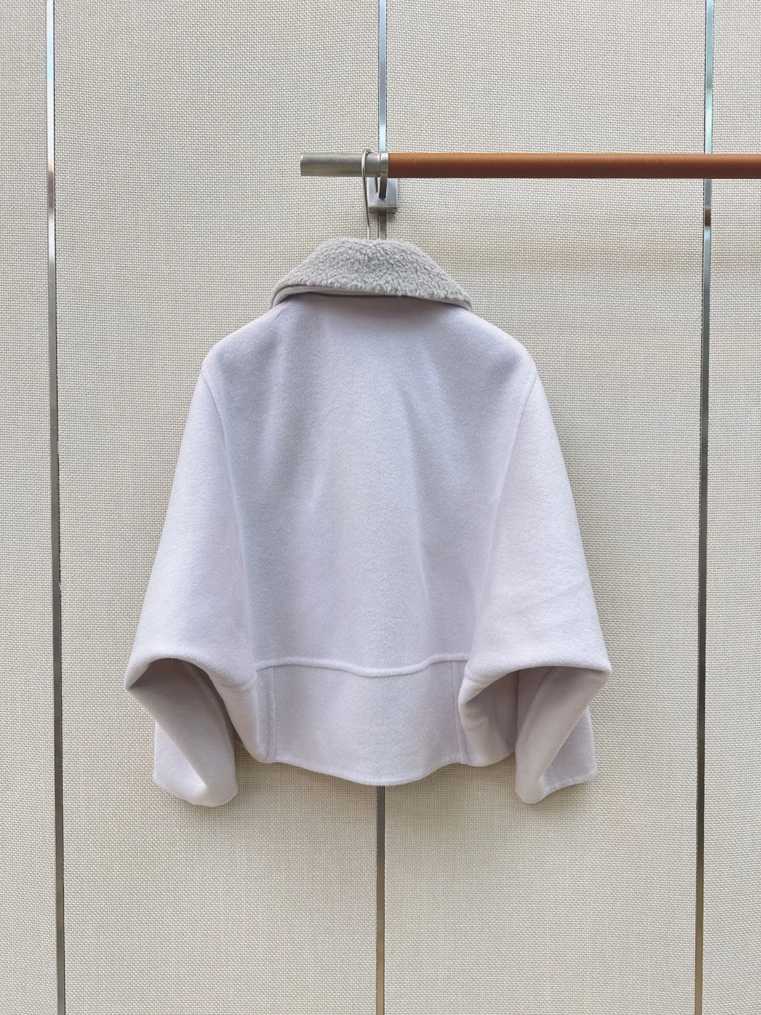 BALENCIAGA Jackets Wool Cashmere Light Gray-Gray S-M-L E40202609060529 - Image 7