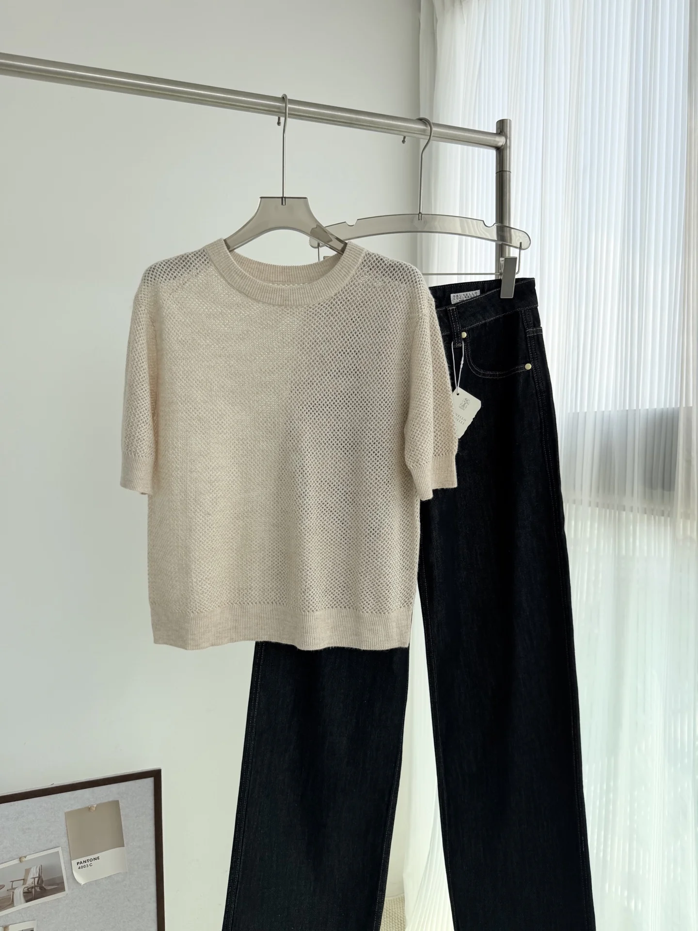 BALENCIAGA Sweaters Beige S-L B60202609063562 - Image 3