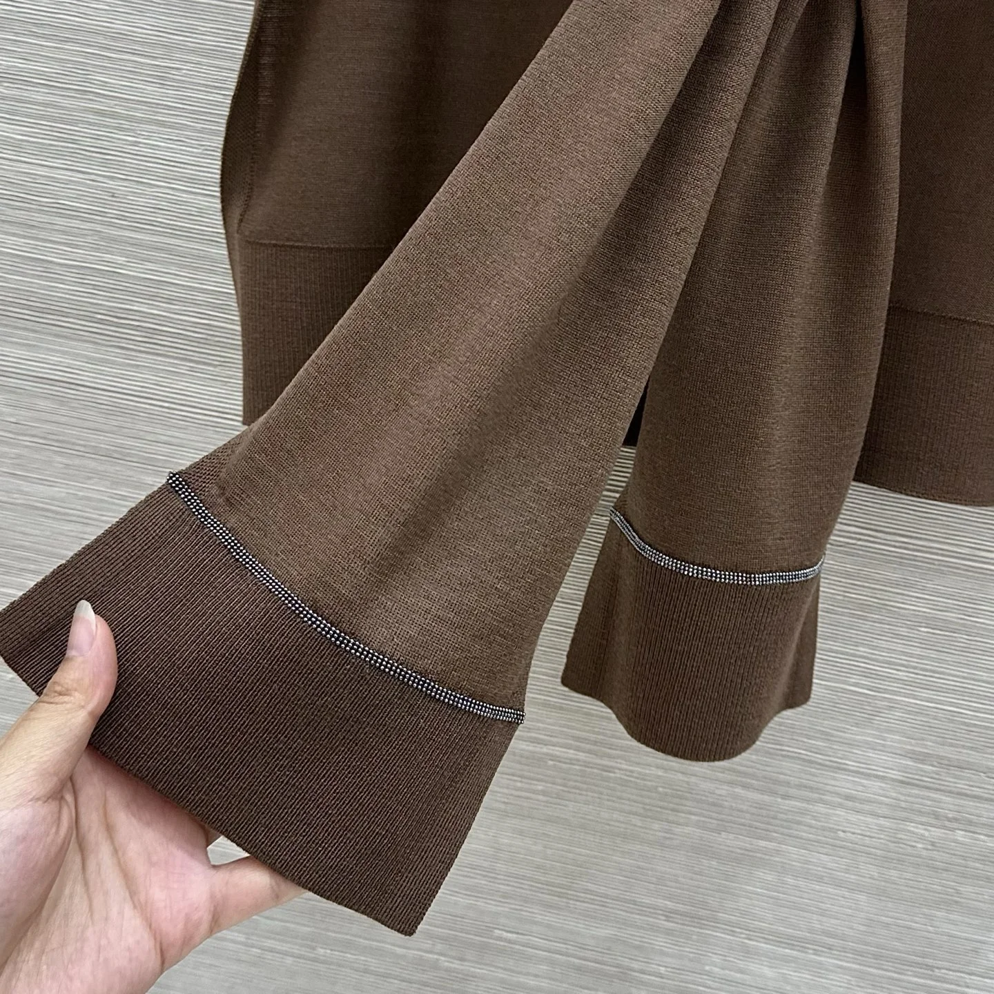 BALENCIAGA Sweaters Brown S-L A85202609062038 - Image 6