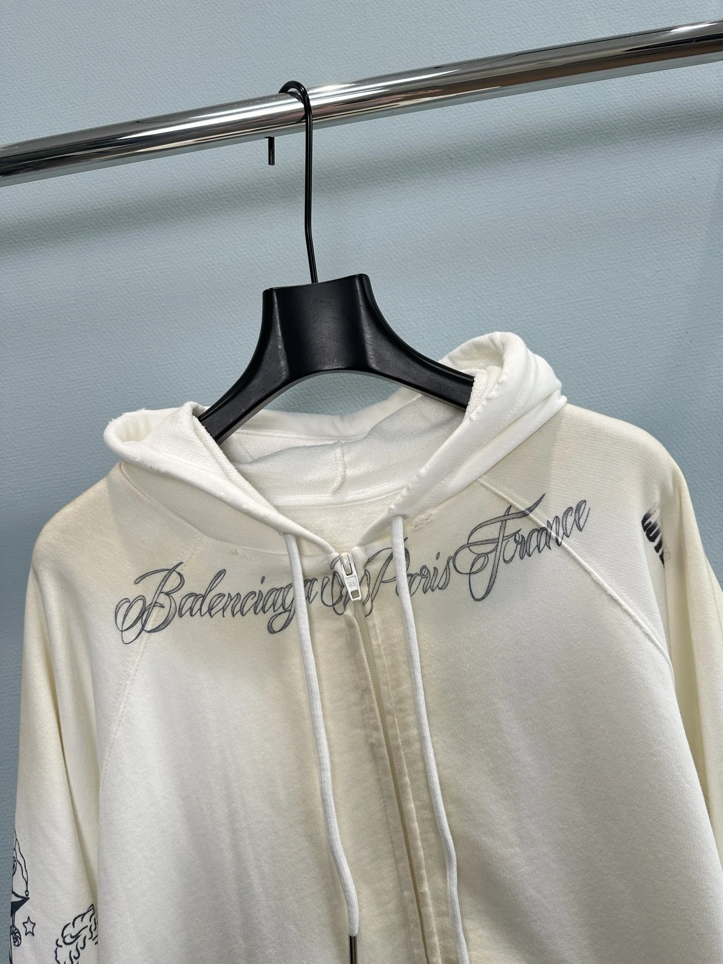 BALENCIAGA Sweaters Cream-Black S-L C30202609060317 - Image 3