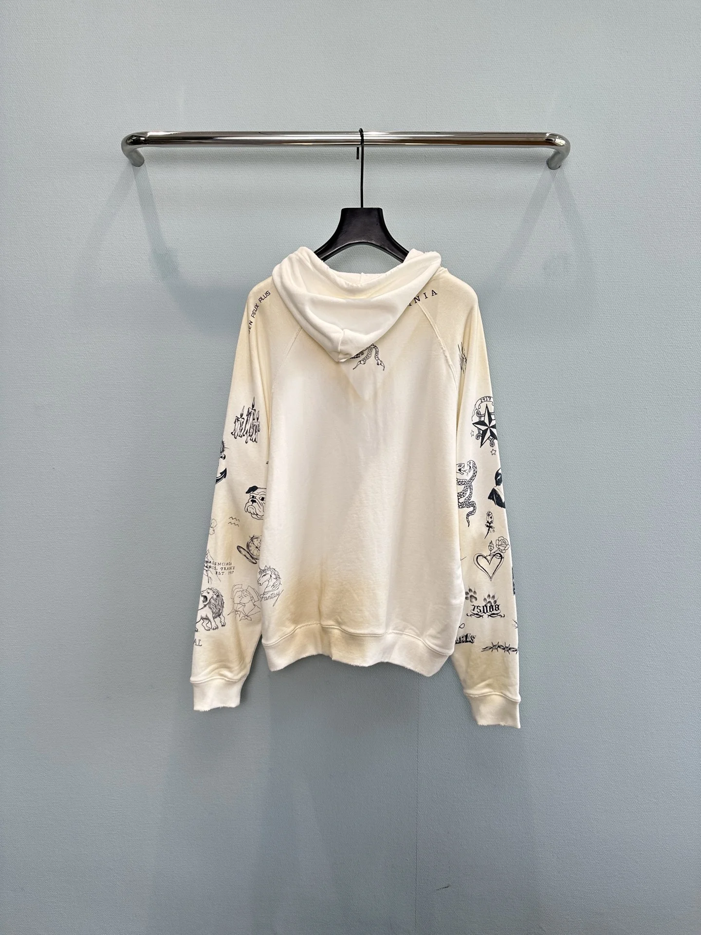 BALENCIAGA Sweaters Cream-Black S-L C30202609060317 - Image 9