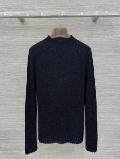 BALENCIAGA Sweaters Metallic Wool Black M C25202609062055