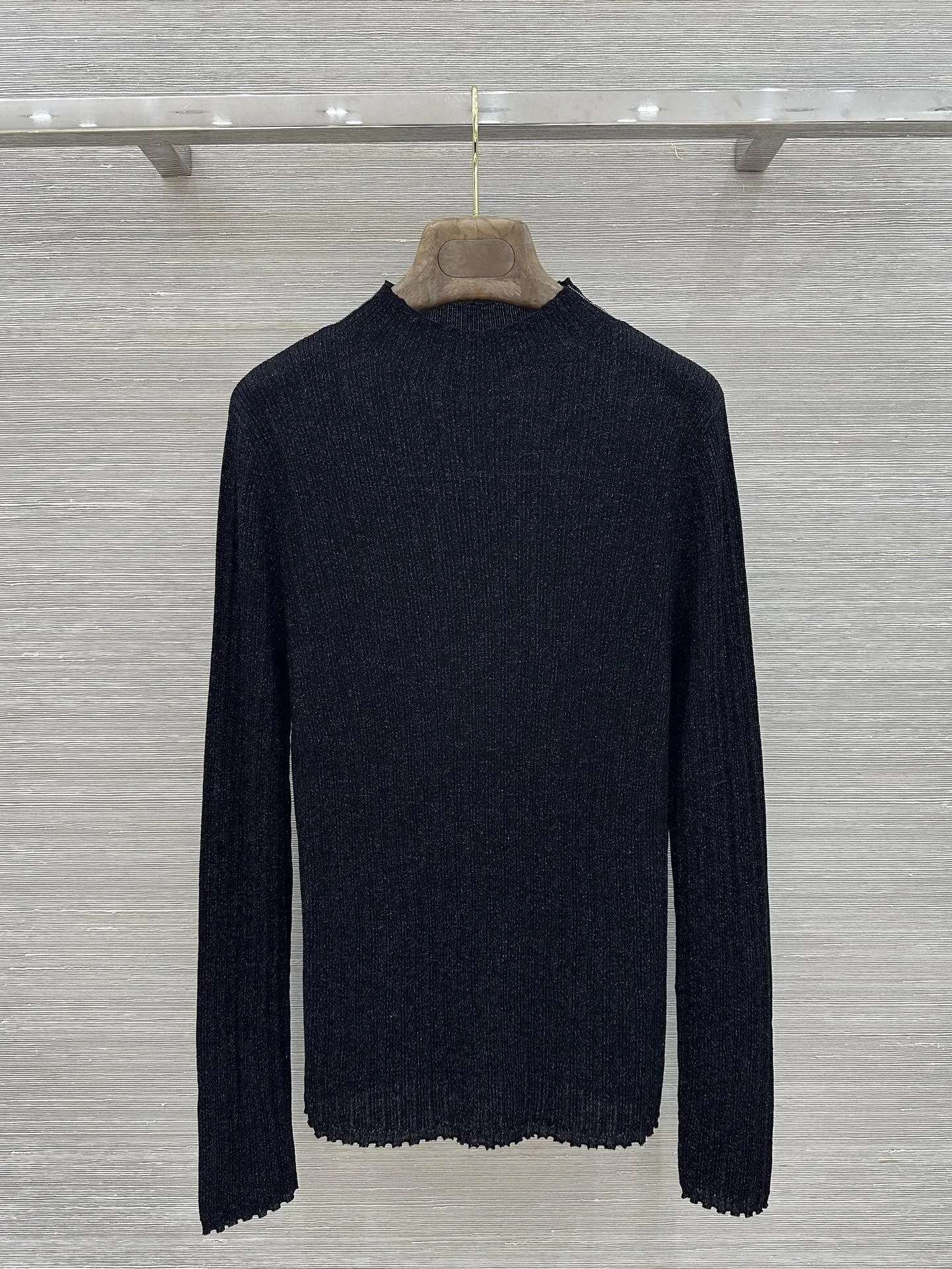 BALENCIAGA Sweaters Metallic Wool Black M C25202609062055