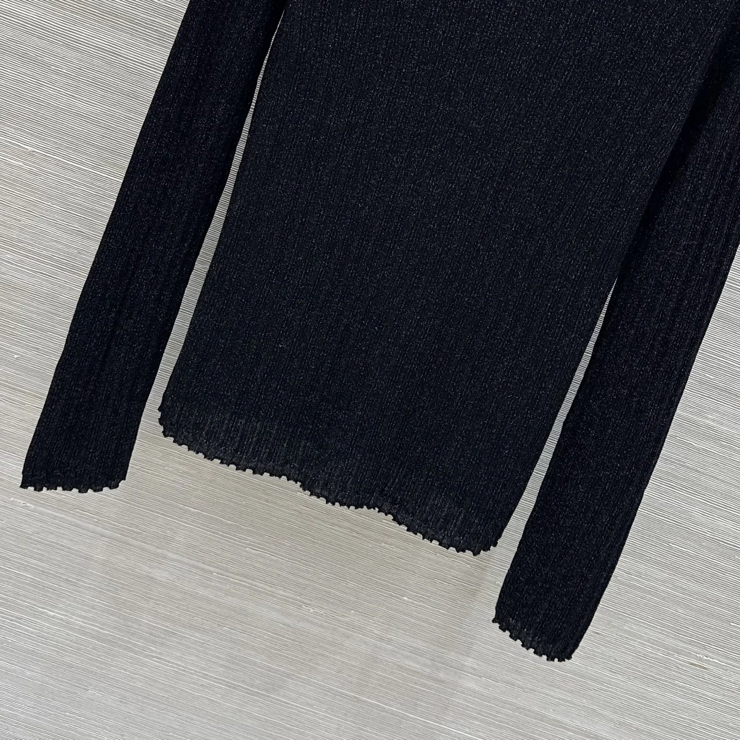 BALENCIAGA Sweaters Metallic Wool Black M C25202609062055 - Image 5