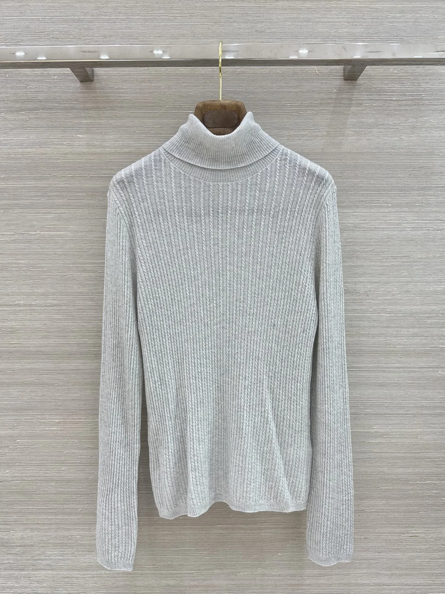 BALENCIAGA Sweaters Metallic Wool Grey M C55202609062021