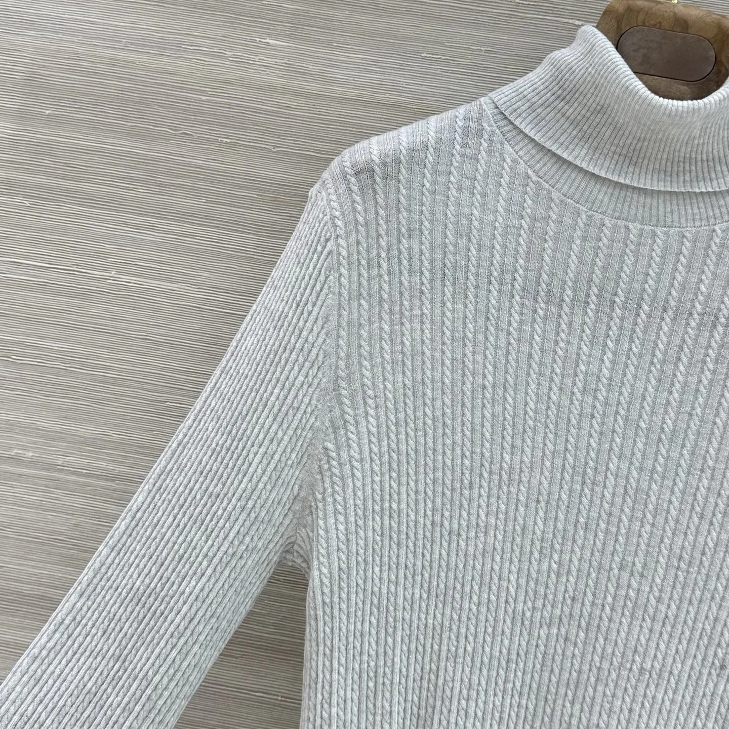 BALENCIAGA Sweaters Metallic Wool Grey M C55202609062021 - Image 3