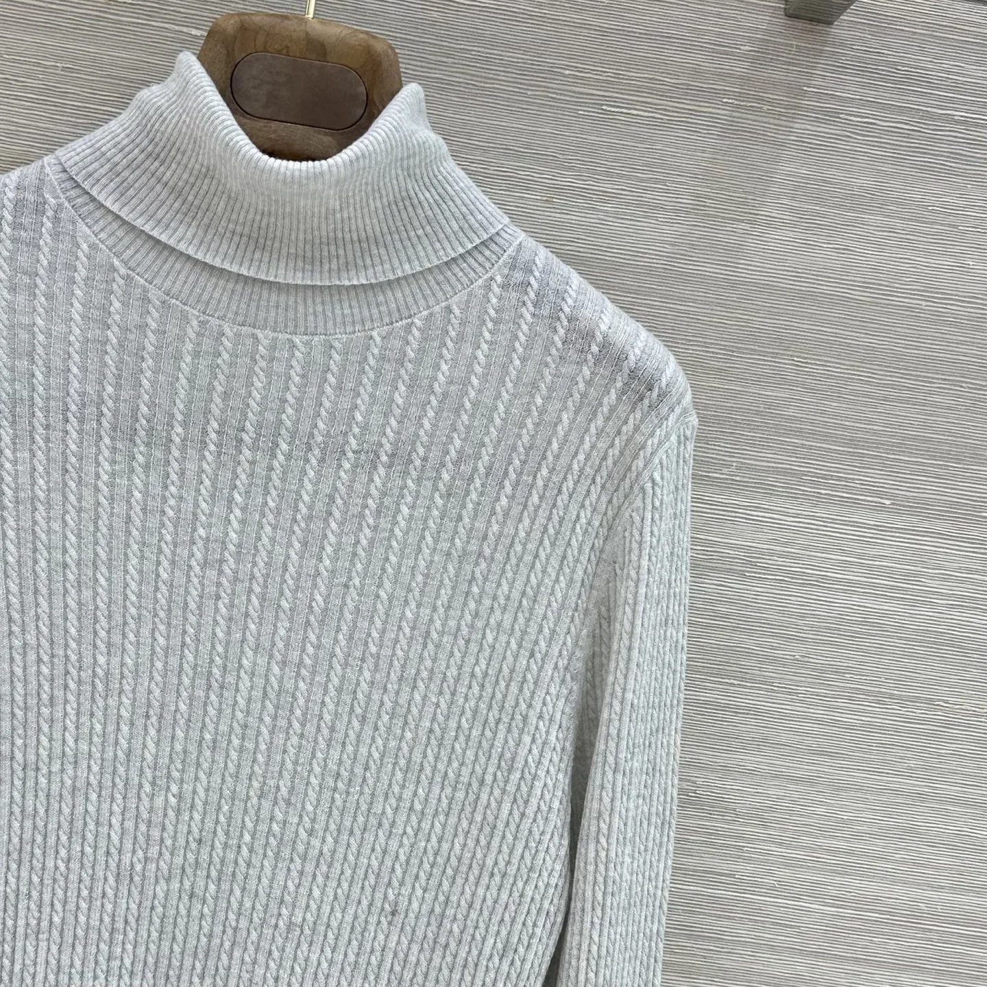 BALENCIAGA Sweaters Metallic Wool Grey M C55202609062021 - Image 4