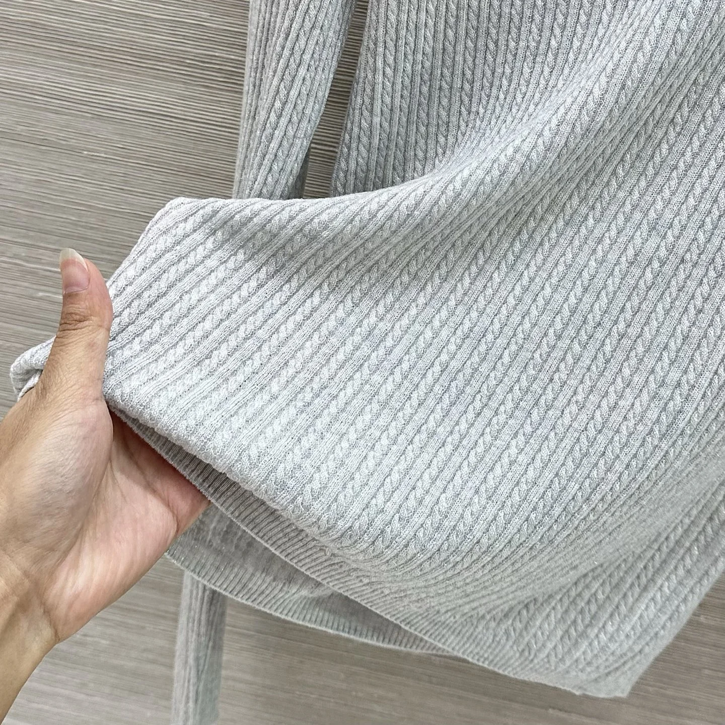 BALENCIAGA Sweaters Metallic Wool Grey M C55202609062021 - Image 7