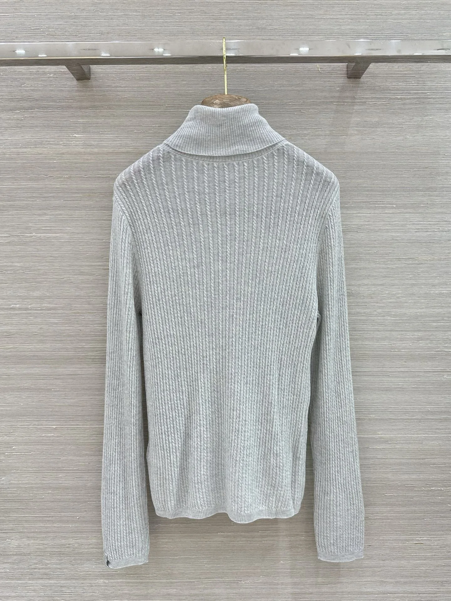 BALENCIAGA Sweaters Metallic Wool Grey M C55202609062021 - Image 9