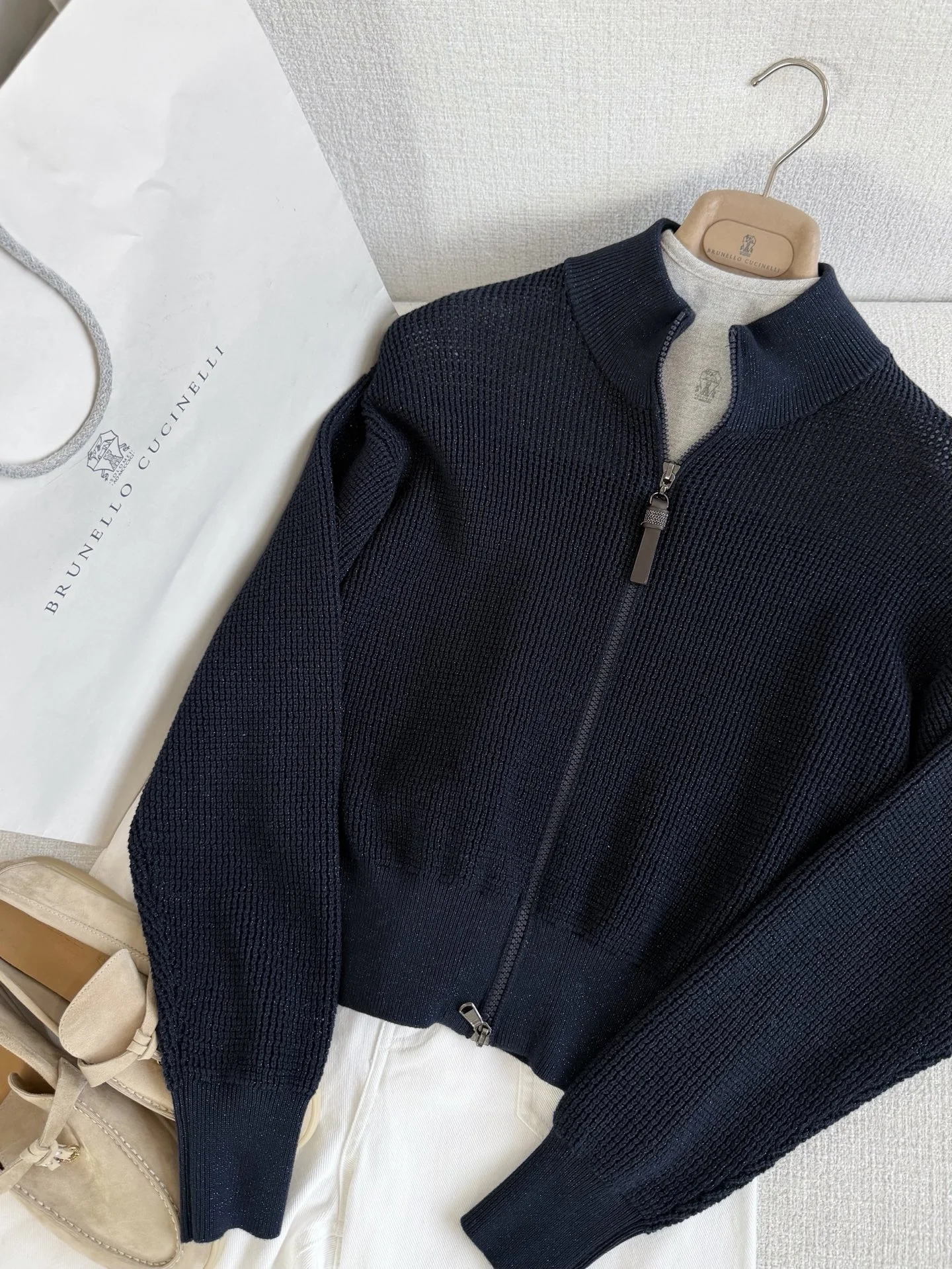 BALENCIAGA Sweaters Navy-Gray S-L B55202609061555