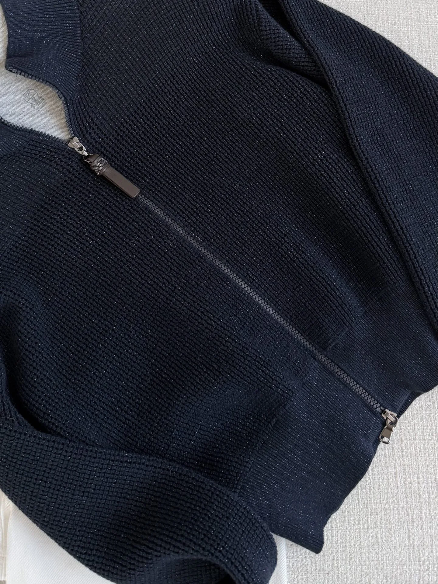BALENCIAGA Sweaters Navy-Gray S-L B55202609061555 - Image 5