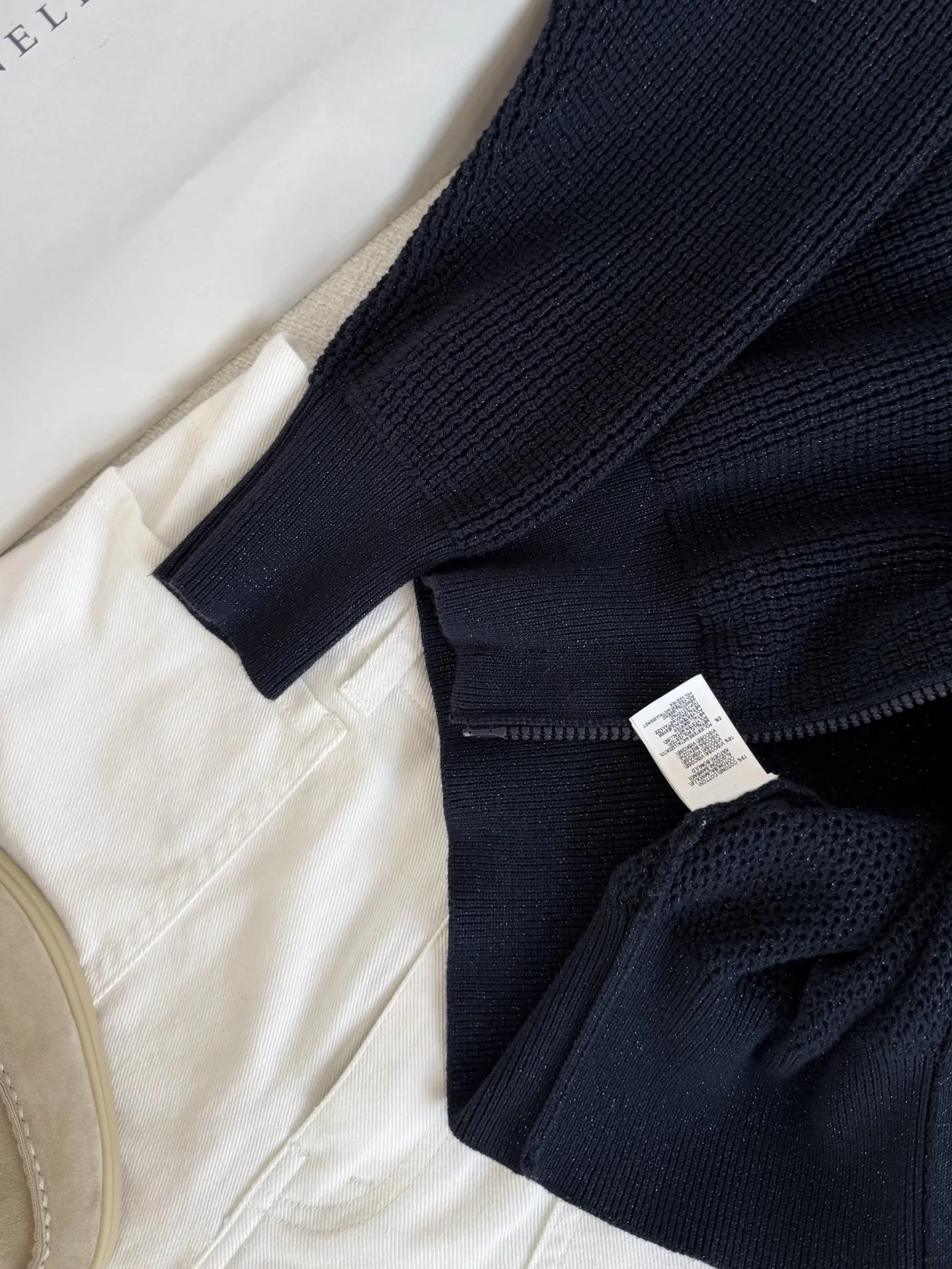 BALENCIAGA Sweaters Navy-Gray S-L B55202609061555 - Image 7