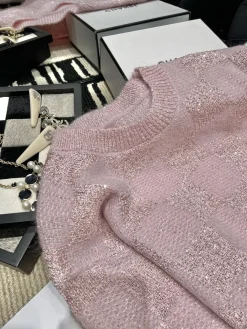 Alternative view of BALENCIAGA Sweaters Pink-Silver S-L B55202609063071