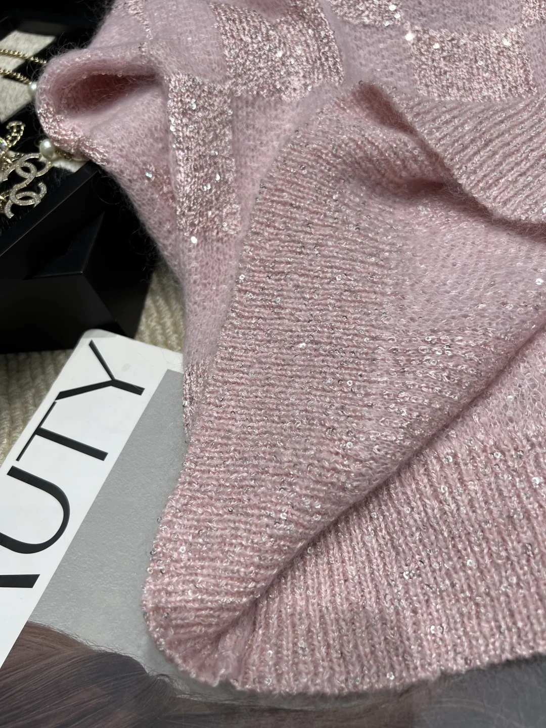 BALENCIAGA Sweaters Pink-Silver S-L B55202609063071 - Image 4