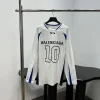 BALENCIAGA T-shirts Jersey White-Blue S-L B20202609060339