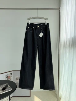 BALENCIAGA Trousers Denim Black 25-30 B45202609063561